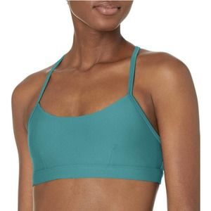 Alo Yoga NWT Airlift Intrigue Sports Bra in tile Blue Women's Size Small Teal